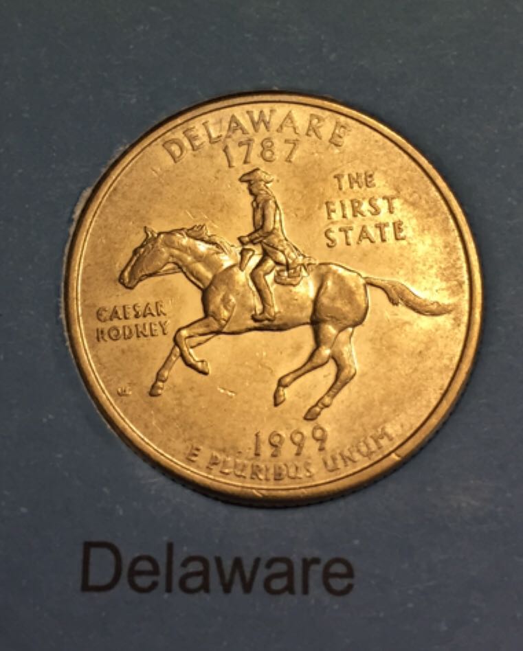 State Quarter Delaware 1999-S (Silver)  coin collectible - Main Image 2