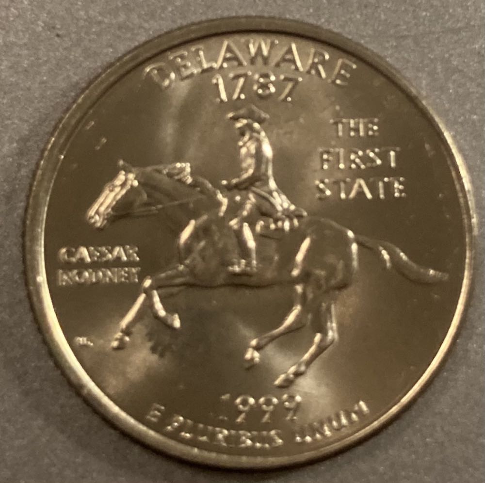 State Quarter Delaware 1999-S (Silver)  coin collectible - Main Image 4