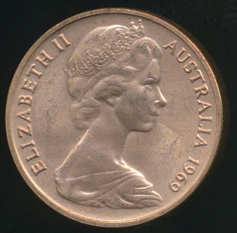 1974 Canadian Ten Cent Nickel Coin