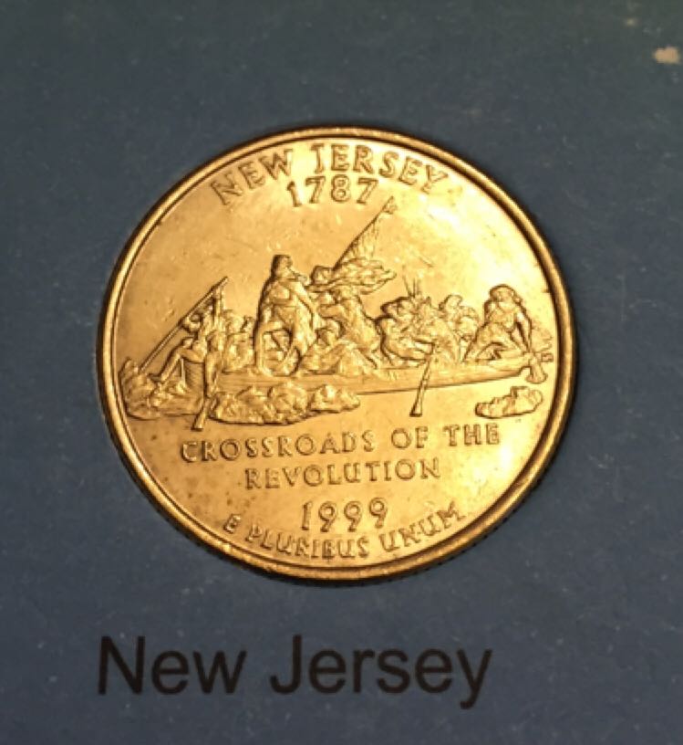 State Quarter New Jersey 1999-S (Silver)  coin collectible - Main Image 2