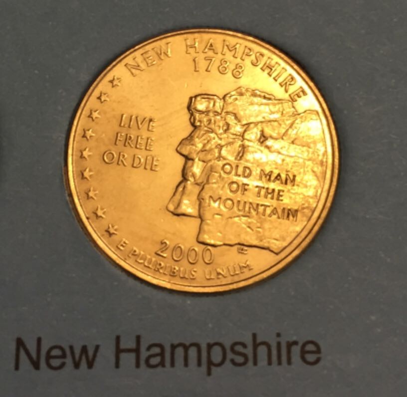 State Quarter New Hampshire 2000-S  coin collectible - Main Image 2