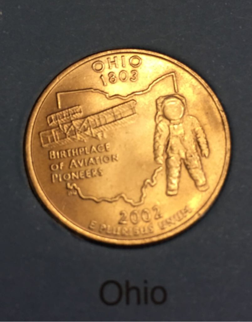 2002 Ohio Quarter (D)  coin collectible - Main Image 2