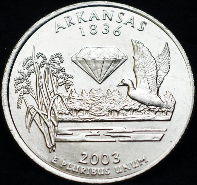 Quarter - Arkansas D  coin collectible - Main Image 2