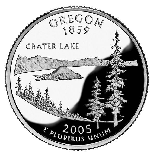 State Quarter Oregon 2005-S  coin collectible - Main Image 2