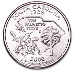 State Quarter South Carolina 2000-S  coin collectible - Main Image 1