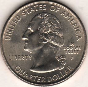 2000 P Virginia State Quarter B1  coin collectible - Main Image 2
