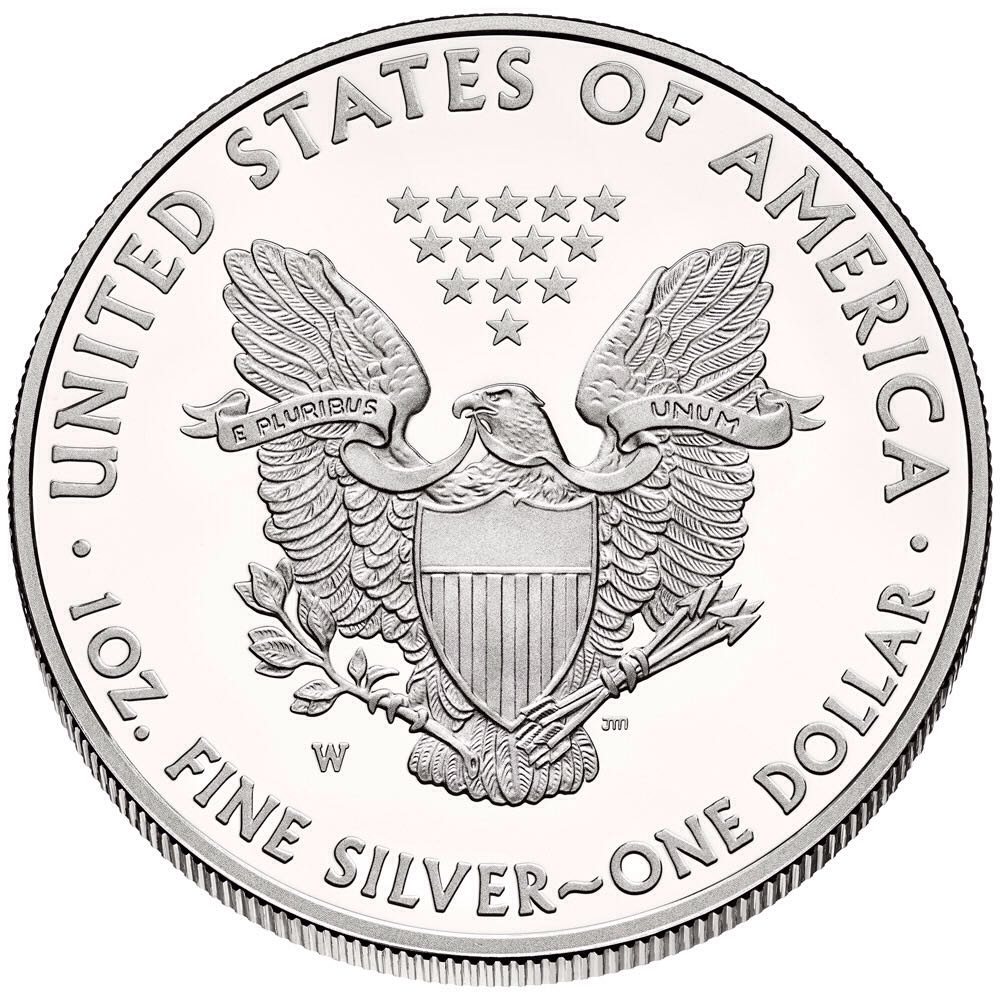 2014 Siver American Eagle Proof  coin collectible - Main Image 2