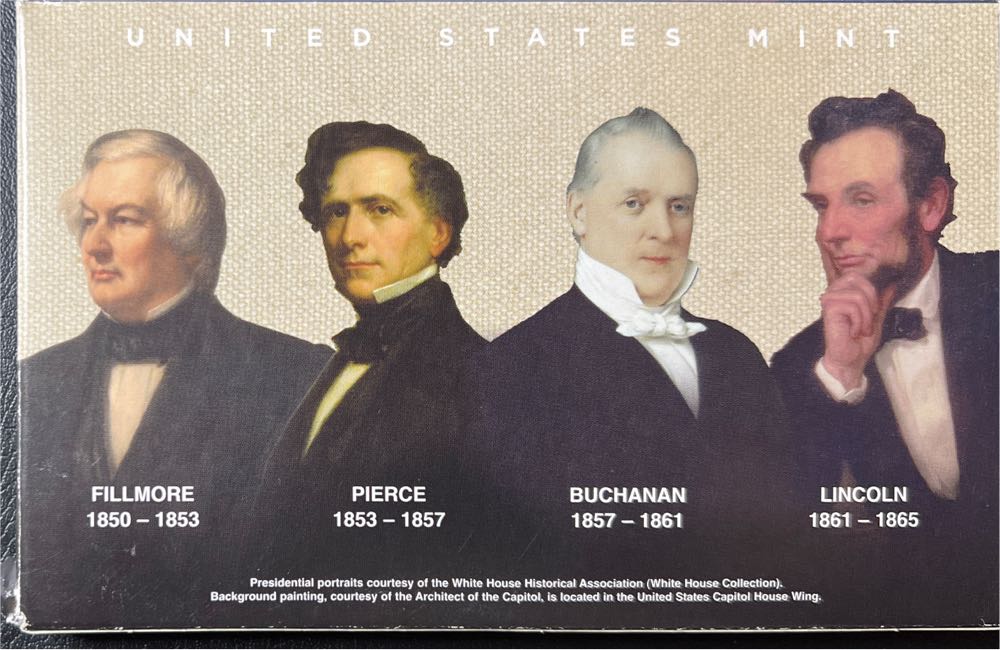 2010 US Presidential $1.00 Coin Proof Set  coin collectible - Main Image 3