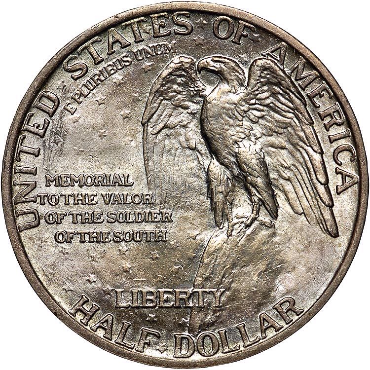1925 Stone Mountain Half Dollar  coin collectible - Main Image 2