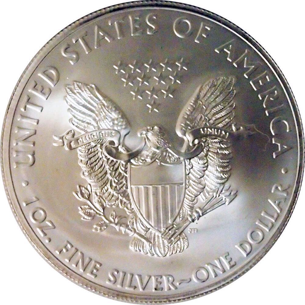 1999 Silver Dollar Painted  coin collectible - Main Image 2