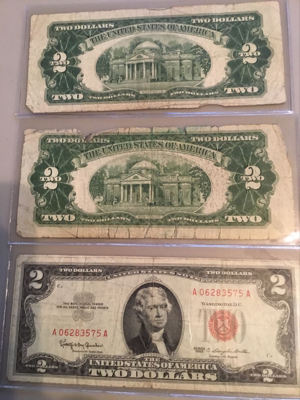 Two Dollar Red Seal Note  coin collectible - Main Image 2