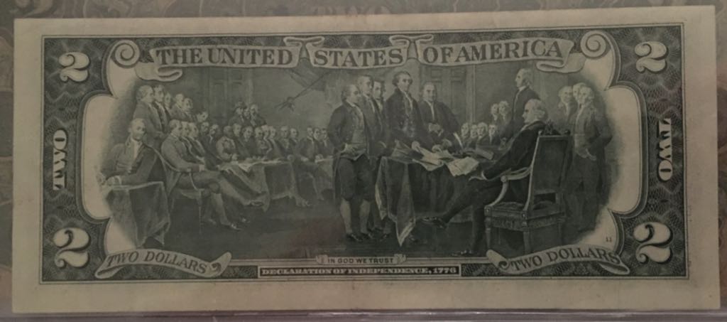 Two Dollar Federal Reserve Note  coin collectible - Main Image 2