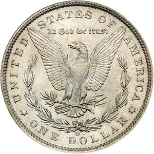 1891 Mogan Silver Dollar  coin collectible - Main Image 2
