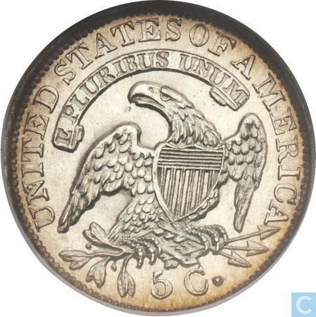 1835  Dime  coin collectible - Main Image 2