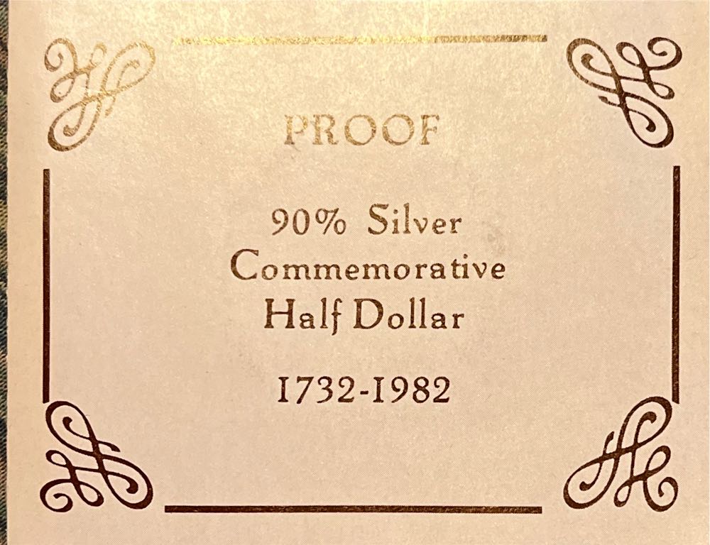 George Washington Half Dollar  coin collectible - Main Image 3