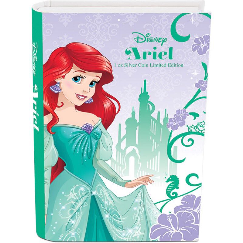 Disney 2015 Ariel Silver Coin  coin collectible - Main Image 2
