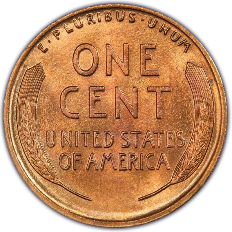 1919 Lincoln Wheat  coin collectible - Main Image 2