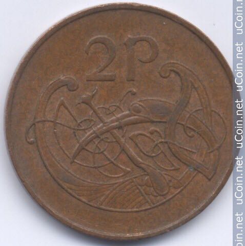 1975 Ireland 2 Pence  coin collectible - Main Image 2