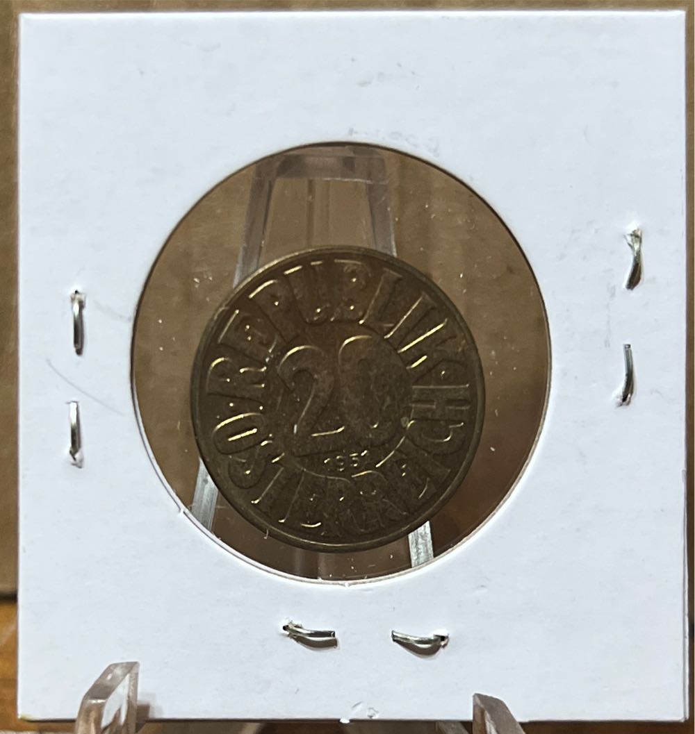 Austria 20 Groschen - 1951  coin collectible - Main Image 2