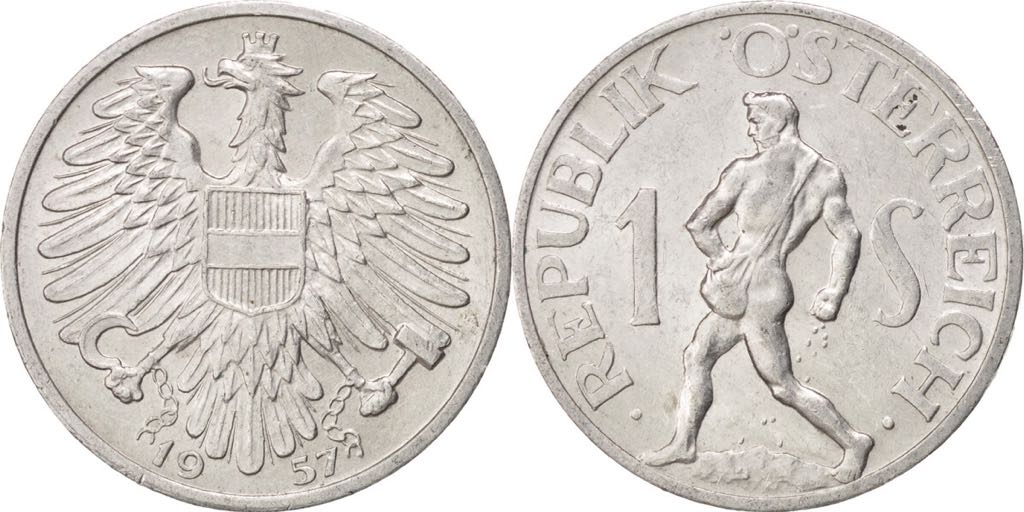 1956 Canadian Five Cent Nickel Coin