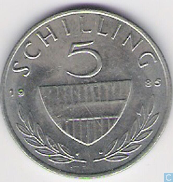 1984 Austrian 10 Schilling  coin collectible - Main Image 2