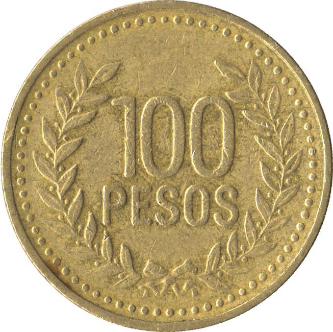 Colombia - 100 Pesos coin collectible - Main Image 2