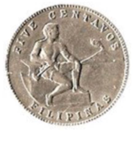 1944 Philippines 5 Centavos  coin collectible - Main Image 2