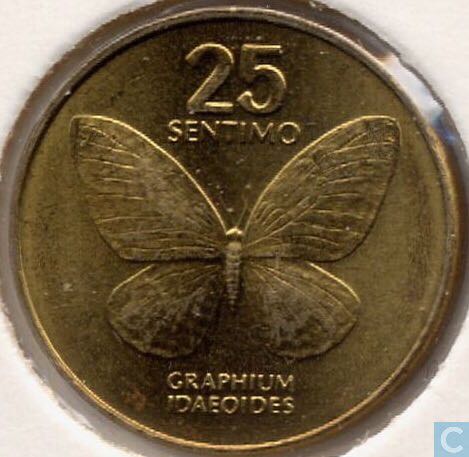 1994 Philippines 25 Sentimos  coin collectible - Main Image 2