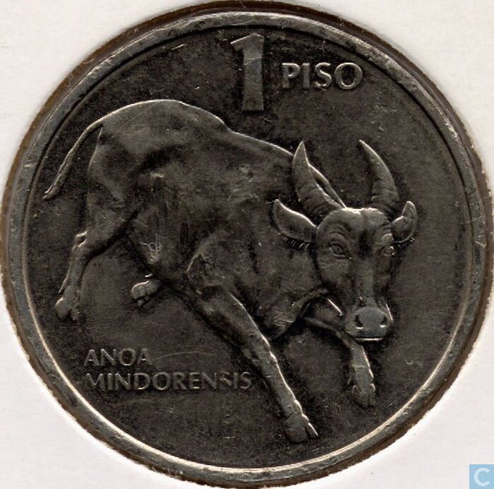 1994 Philippines 1 Piso  coin collectible - Main Image 2
