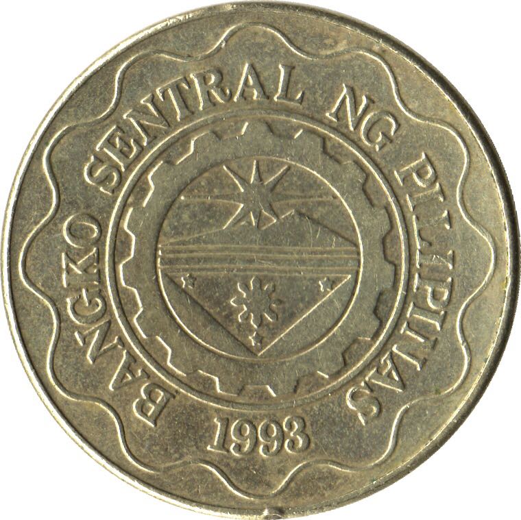 1997 Philippines 5 Piso  coin collectible - Main Image 2