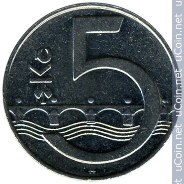 Czech Republic 5 Korun  coin collectible - Main Image 2