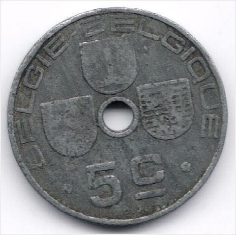 Belgium 5 Centimes  coin collectible - Main Image 2