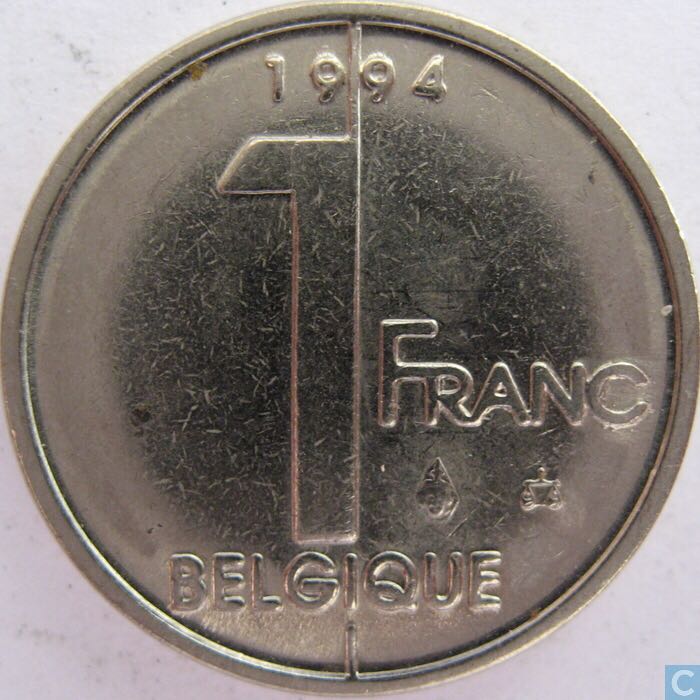 Belgium 1 Franc  coin collectible - Main Image 2