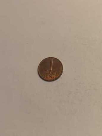 Netherlands 1 Cent 1966 #126  coin collectible - Main Image 2