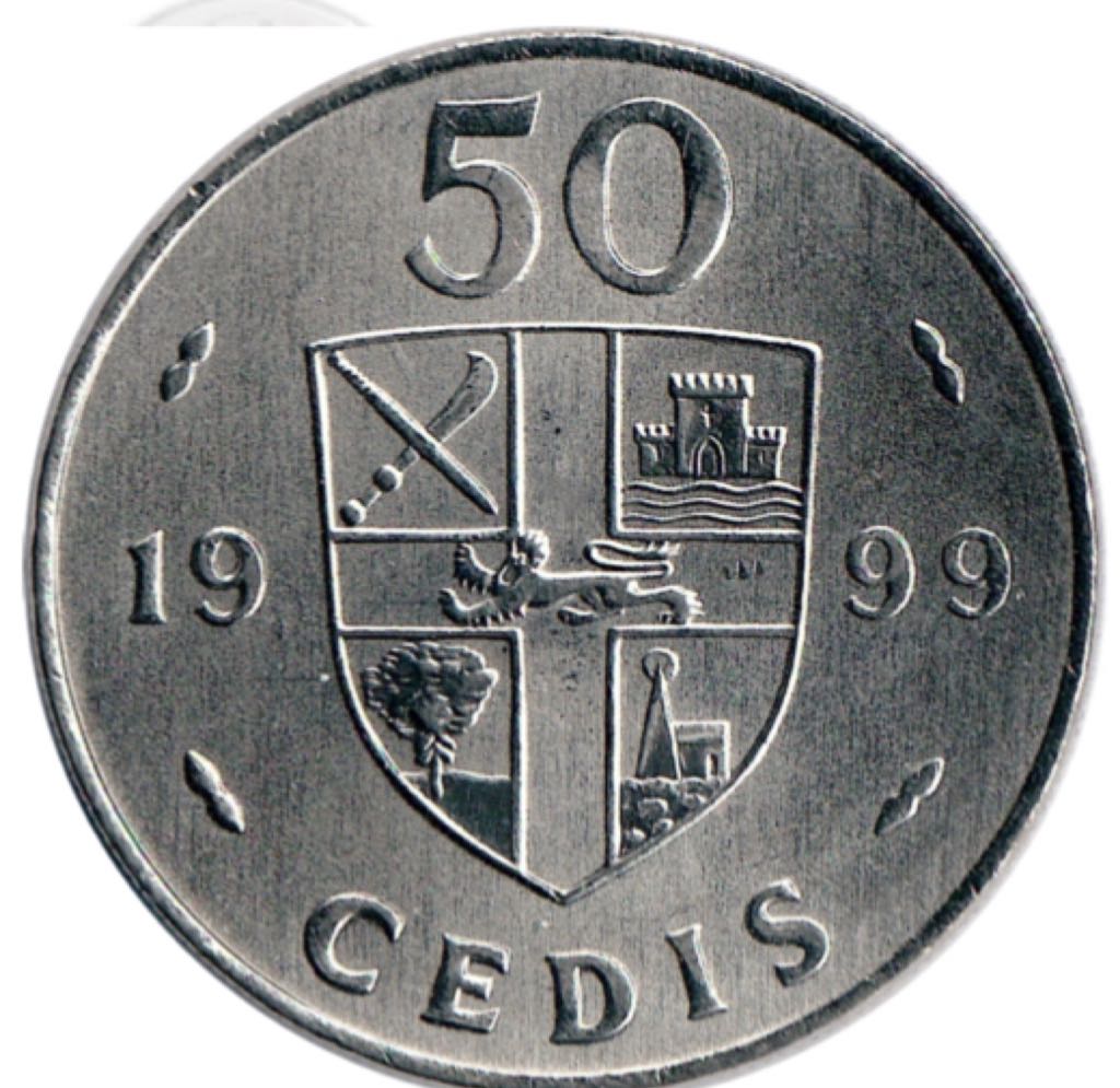 Ghana 50 Cedi  coin collectible - Main Image 2