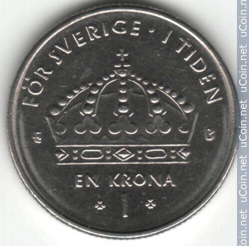 Sweden 1 Krona  coin collectible - Main Image 2