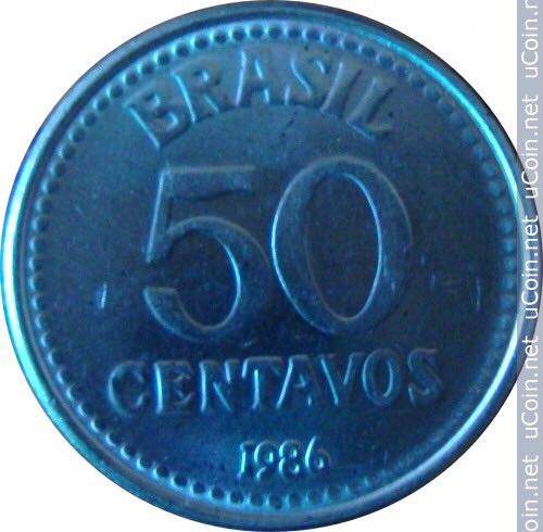 Brésil 50 Centavos  coin collectible - Main Image 2