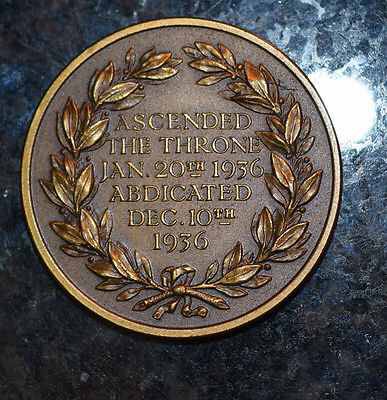 Edward VIII Abdication Medal  coin collectible - Main Image 2