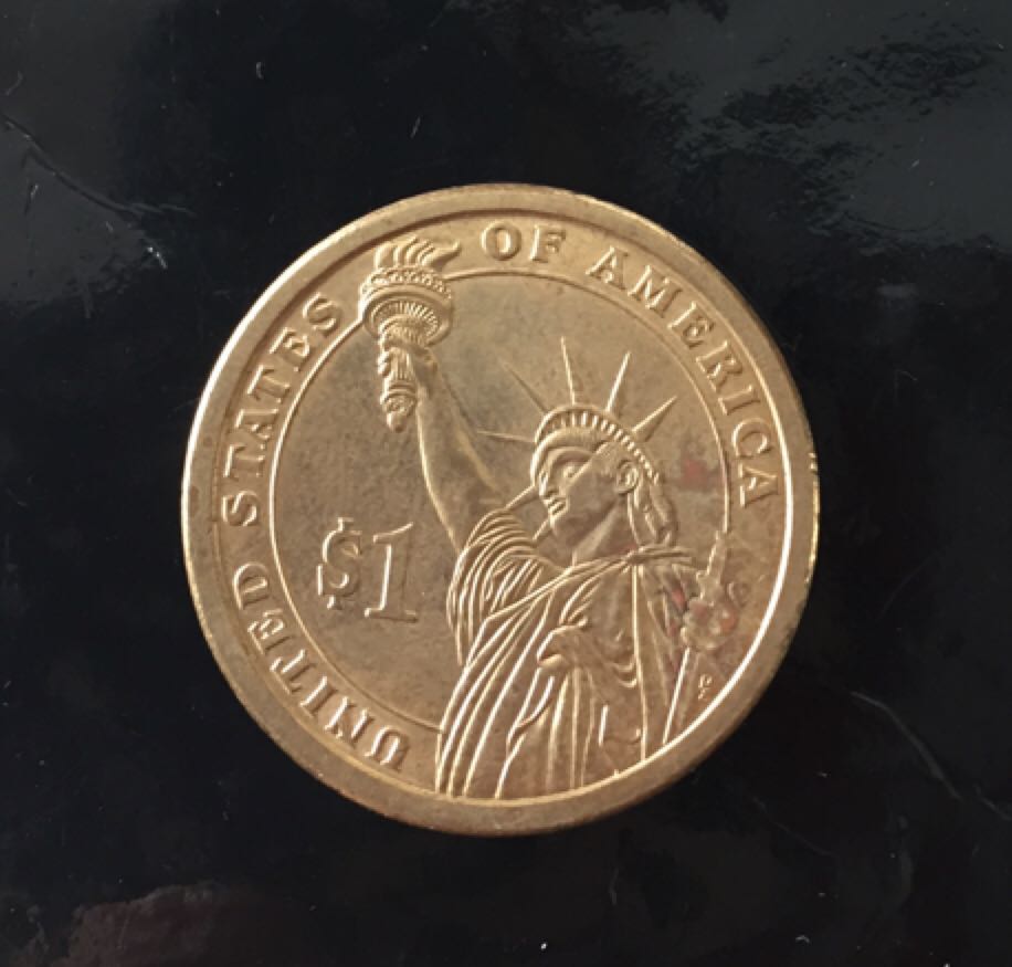 2007-P John Adams $1 Coin  coin collectible - Main Image 2