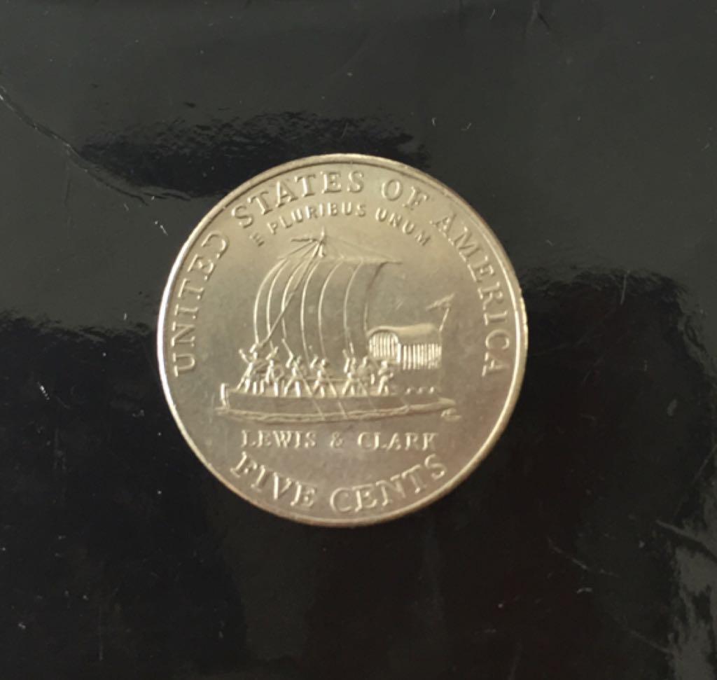 2004 Lewis & Clark Nickel  coin collectible - Main Image 2