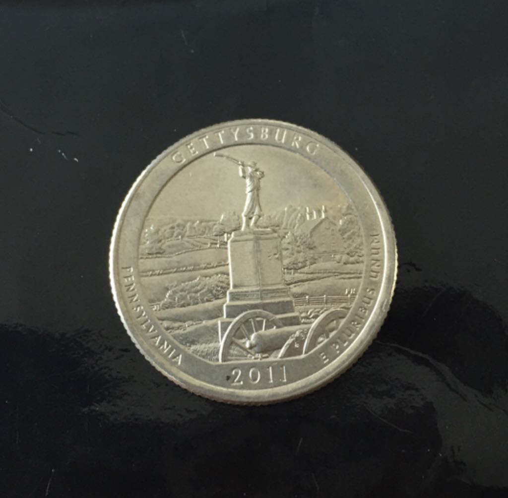 2011 Gettysburg Quarter (Need P)  coin collectible - Main Image 2