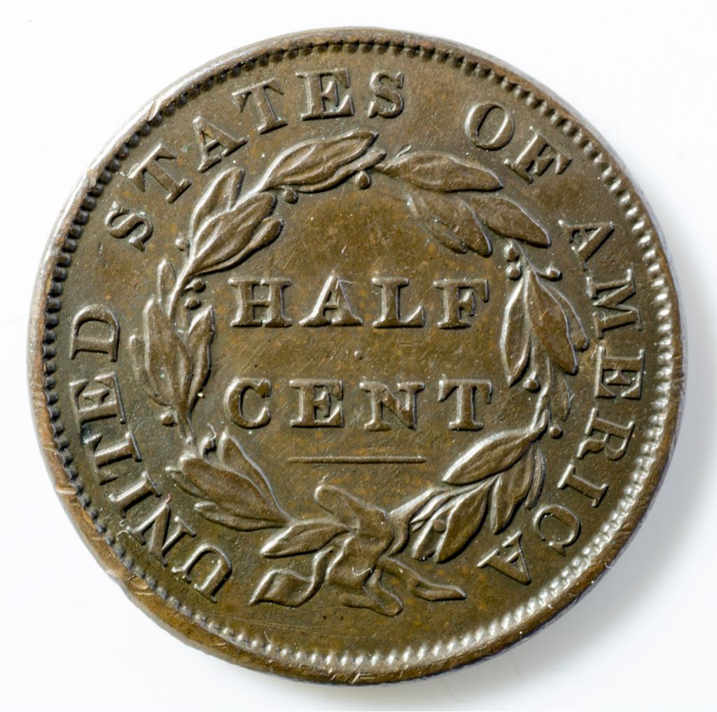 Half Cent  coin collectible - Main Image 2