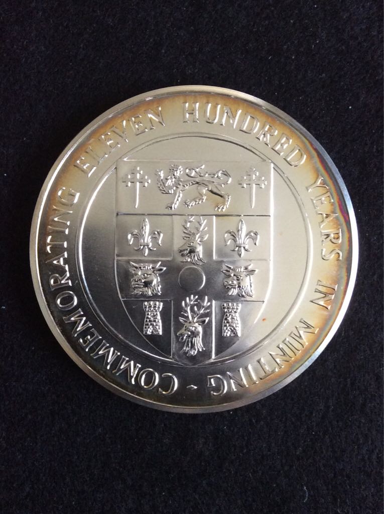 Royal Mint Medal Commemorating 1100 Years In Minting  coin collectible - Main Image 2
