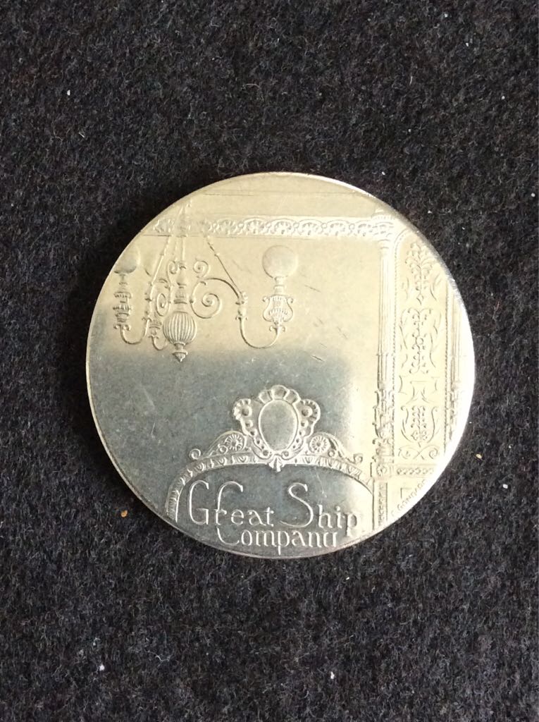 Ocean Steamship Liners Medal - Great Eastern 1860  coin collectible - Main Image 2