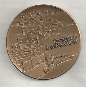 Jerusalem Of Gold Medal  coin collectible - Main Image 2
