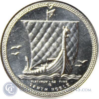 1996 ISLE OF MAN TENTH NOBLE  coin collectible - Main Image 2