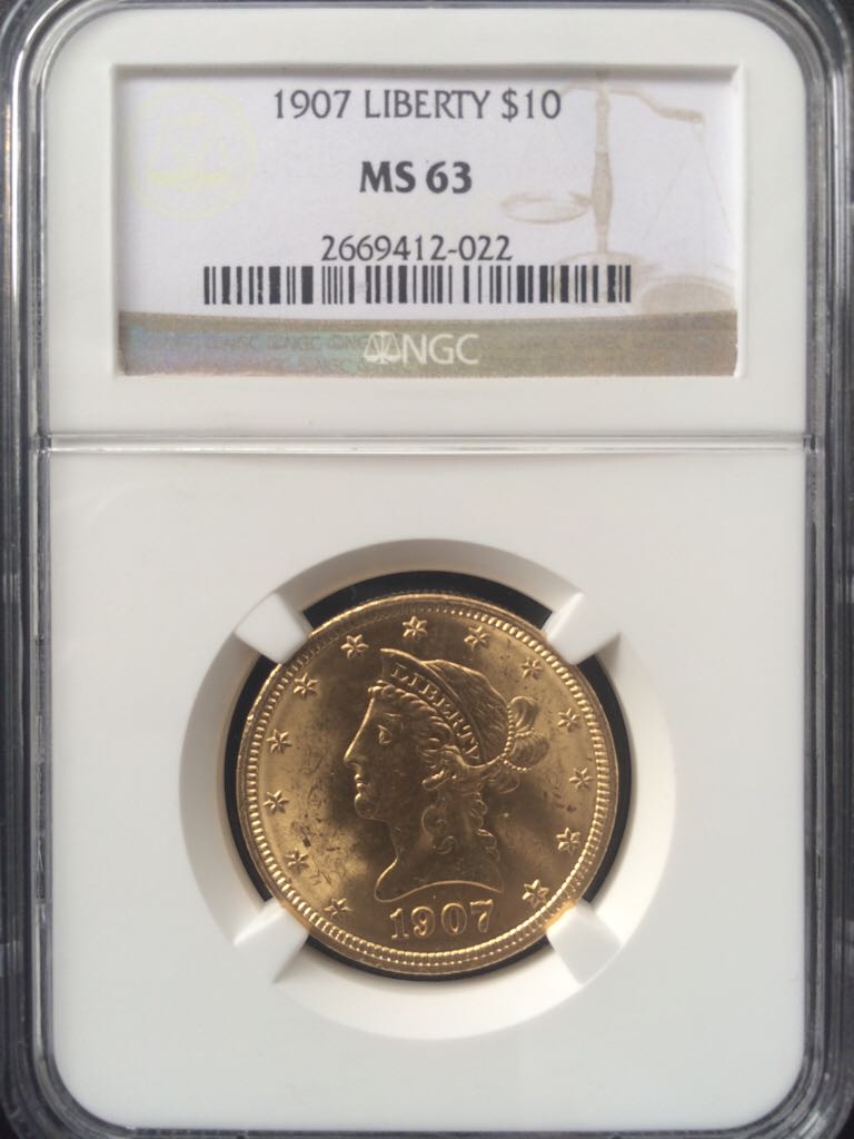 United States 1907 $10   coin collectible - Main Image 2