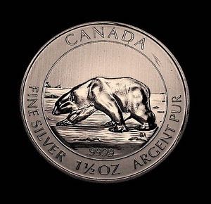 2013 Canadian $8.00 Silver 1 1/2 OZ Coin  coin collectible - Main Image 2