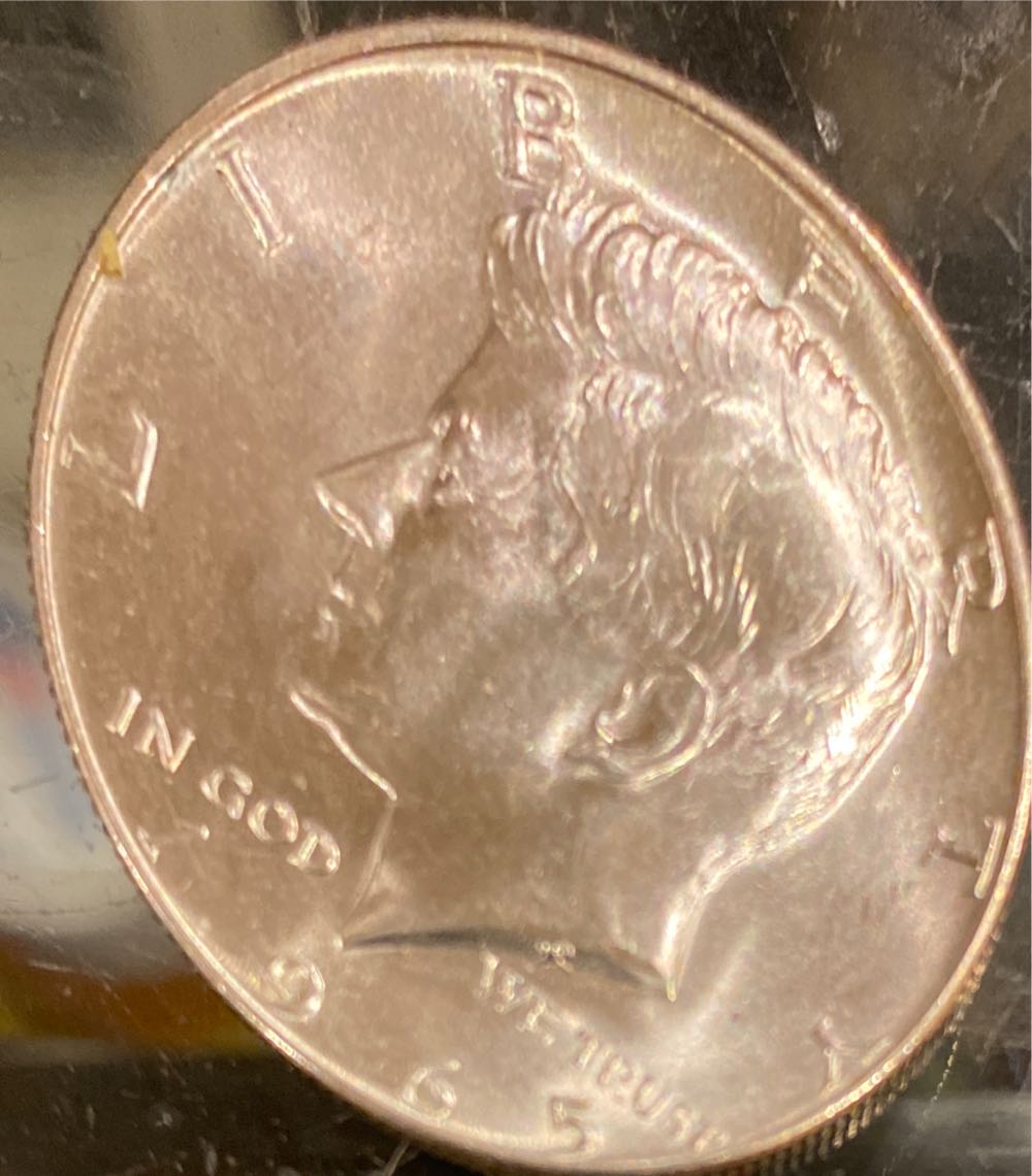 American 1965 Kennedy Half Dollar  coin collectible - Main Image 3