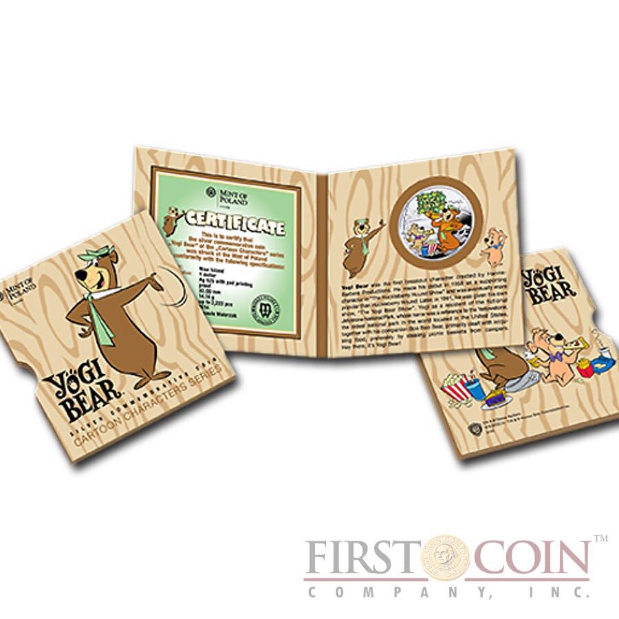 Cartoon Charactors 2014 Yogi Bear  coin collectible - Main Image 2